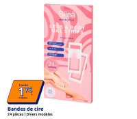 Bandes de cire