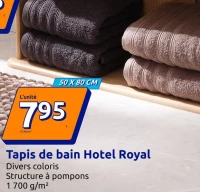 Tapis de bain Hotel Royal 50x80 cm