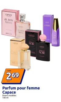 Parfum pour femme Capace