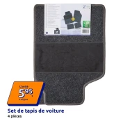 Set de tapis de voiture