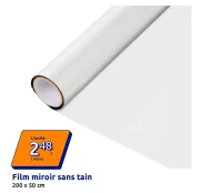Film miroir sans tain