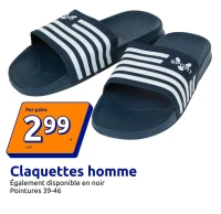 Claquettes homme