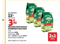 Mélange pour oiseaux d'ornement Riga Farm