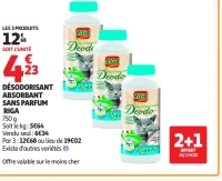 Désodorisant absorbant sans parfum Riga Deodo