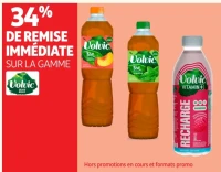Gamme de boissons Volvic Zest, Tea et Vitamin+