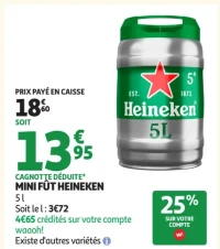MINI FÛT HEINEKEN