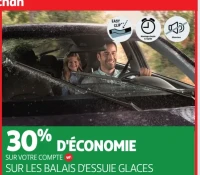 Balais d'essuie glaces Auchan