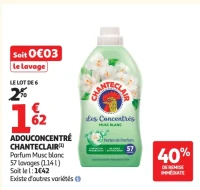 Adouconcentré Chanteclair Parfum Musc blanc
