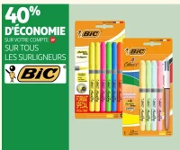 Surligneurs BIC