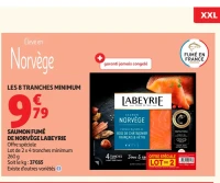 Saumon fumé de Norvège Labeyrie