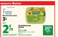 Céleri Rémoulade Auchan