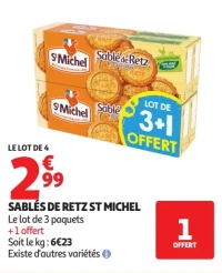 Sablés de Retz St Michel