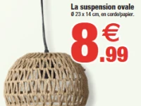 La suspension ovale