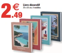 Livre décoratif