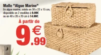 Malle "Algue Marine"