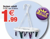 Séchoir rotatif En PVC