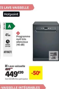 Hotpoint Lave-vaisselle