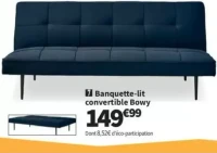 Banquette-lit convertible Bowy