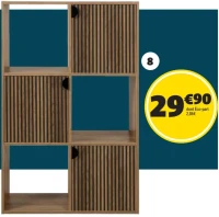 Étagère 6 cubes