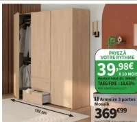 Armoire 3 portes Mosaik