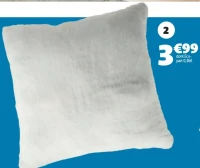 Coussin Effet Fausse Fourrure