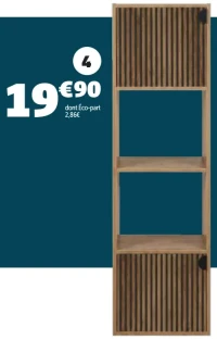 Étagère 4 cubes GiFi
