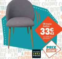 Chaise Audrey