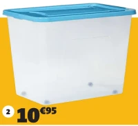 BOX À ROULETTES 80 L