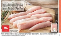 Aiguillettes de poulet