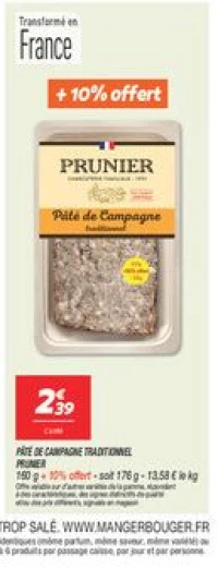 Pâté de campagne traditionnel
