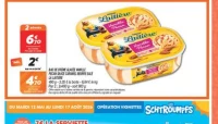 Bac de crème glacée vanille pécan sauce caramel beurre salé