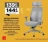 Promo Fauteuil de bureau gris Neon