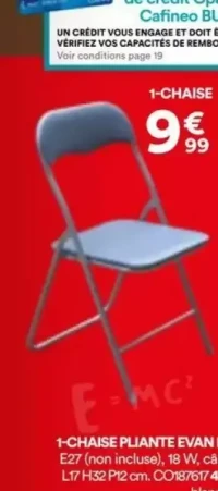 Chaise pliante Evan II