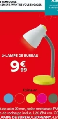 Lampe de bureau Doumie