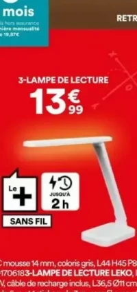 Lampe de lecture Leko