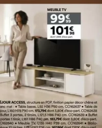 Meuble TV Access