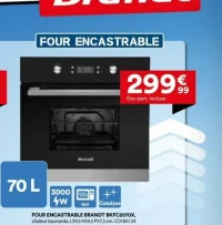 Four encastrable Brandt BKFC2070X