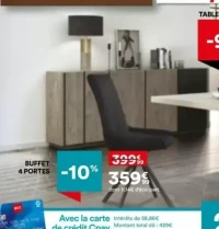 Buffet 4 portes Snapp