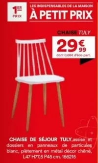 Chaise de séjour Tuly