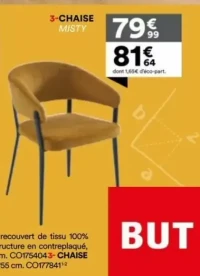 Chaise de séjour Misty