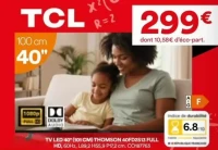 TV LED 40" (101 CM) THOMSON 40FD2S13 FULL HD