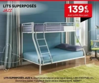 Lits superposés Jazz 4