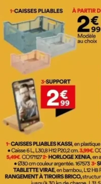 Caisses pliables Kassi