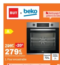 Four encastrable BEKO BBIE12307XC