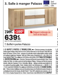 Buffet 4 portes Palazzo