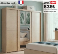 Armoire 3 portes Izadi