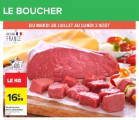 Viande bovine : pièce à brochettes