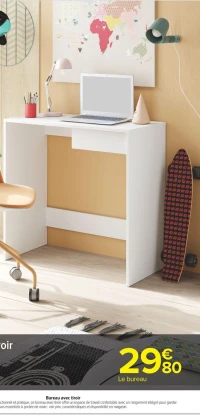 Bureau avec tiroir
