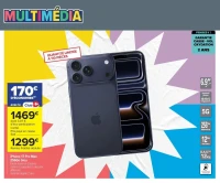 iPhone 17 Pro Max 256Go bleu