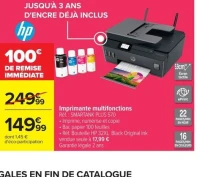 Imprimante multifonctions HP SMARTANK PLUS 570